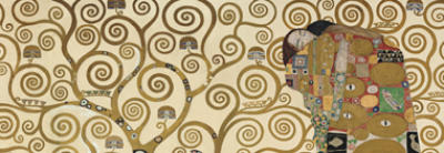 Fulfillment (detail) art print by Gustav Klimt