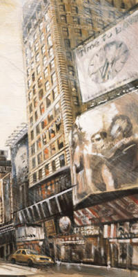 Times Square III art print by Matthew Daniels
