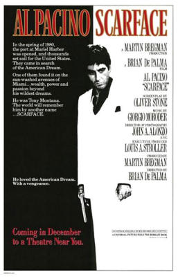 Scarface art print by US Movie Poster