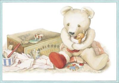 James Gives Horatio a Hug art print by Camilla Ashforth