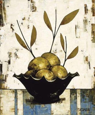 Pommes Vertes art print by Constance Bachmann