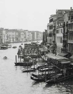 Array of Boats, Venice art print by Cyndi Schick