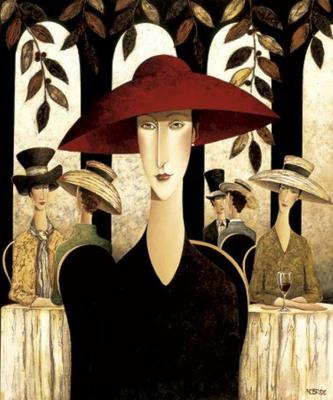 The Red Hat art print by Danny McBride