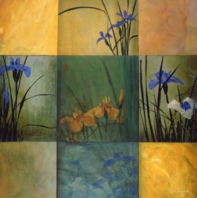Iris Nine Patch art print by Don Li-Leger
