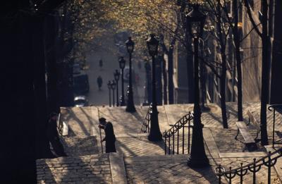 Montmartre, Paris art print by Ernst Haas
