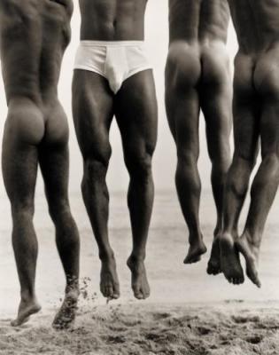 Jump art print by Herb Ritts