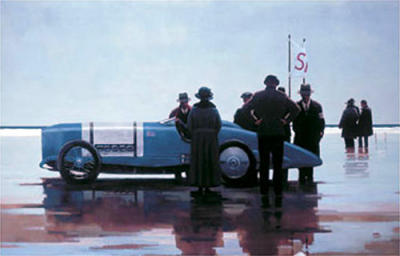 Pendine Beach art print by Jack Vettriano