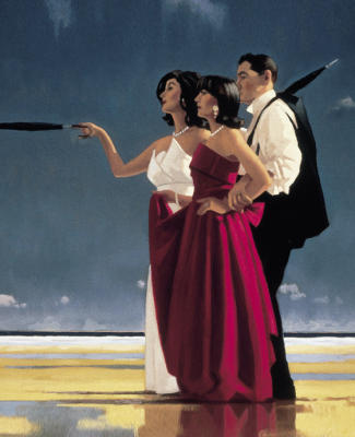 The Missing Man I art print by Jack Vettriano