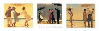 Vettriano Trio art print by Jack Vettriano
