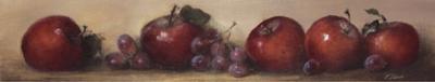 Apples and Grapes art print by Judith Levin