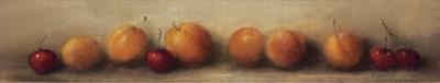 Apricots and Cherries art print by Judith Levin