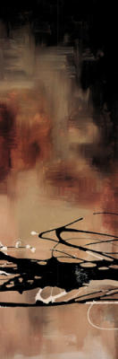 Tobacco & Chocolate I art print by Laurie Maitland