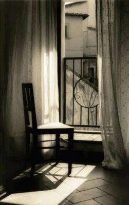 Solitude, Tuscany art print by Lesley Aggar