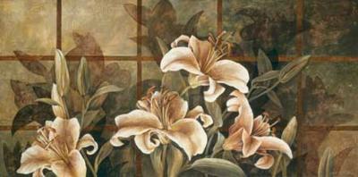 Lily Impression art print by Linda Thompson