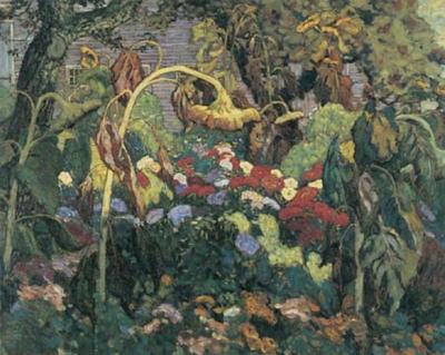 Tangled Garden art print by MacDonald
