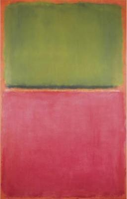 Untitled (Green, Red on Orange), 1951 art print by Mark Rothko