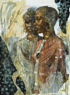 We Are Sisters art print by Marta Gottfried