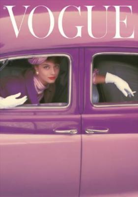 Autumn Fuchsia, August 1957 art print by Norman Parkinson