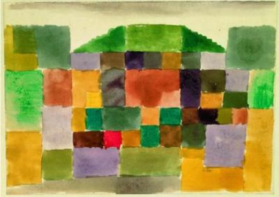 D�nenlandschaft art print by Paul Klee