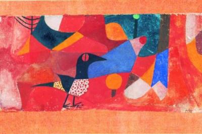 Forest Bird art print by Paul Klee