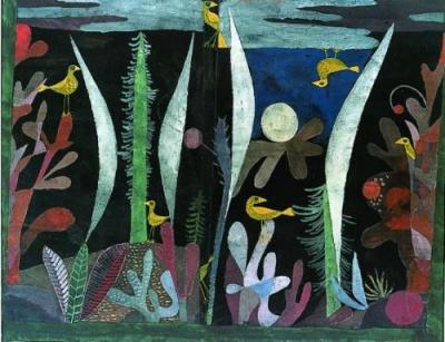 Landscape with Yellow Birds art print by Paul Klee