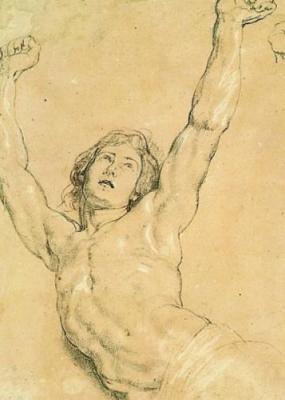 Study for the Figure of Christ art print by Peter Paul Rubens