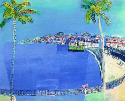 Baie des Anges art print by Raoul Dufy