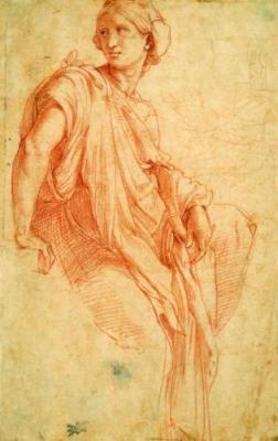 A Sibyl art print by Raphael