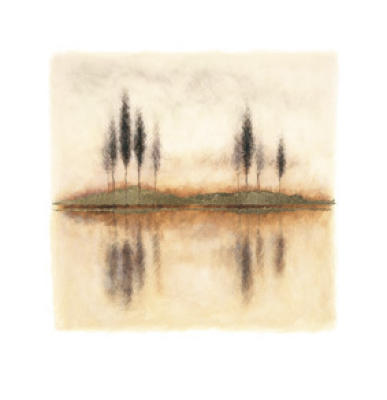 A Quiet Place (Brown) art print by Richard Barrett