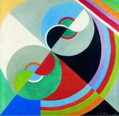 Rythme Couleur art print by Robert Delaunay