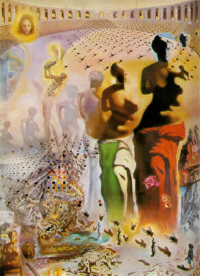 The Hallucinogenic Toreador art print by Salvador Dali