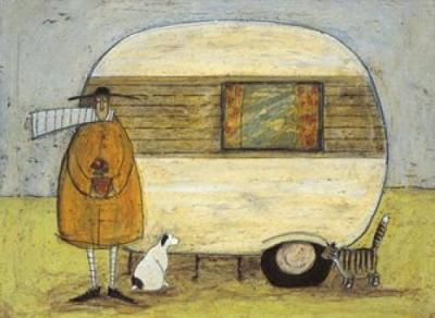 Home from Home art print by Sam Toft