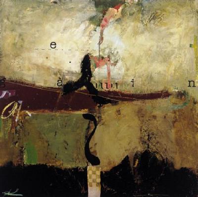 Abstract Variation 29 art print by T.L. Lange