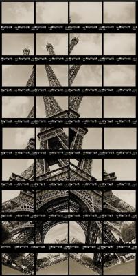 Eiffel Tower art print by Thomas Kellner