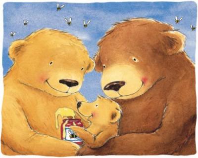 Love is a Handful of Honey art print by Vanessa Cabban
