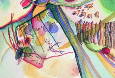 Composition 1911 art print by Wassily Kandinsky