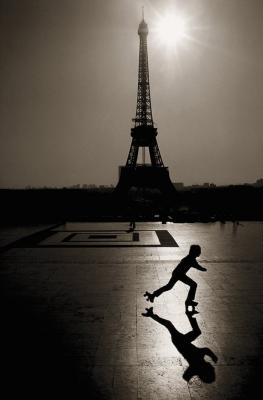 Eiffel Tower, Paris art print by Will McIntyre
