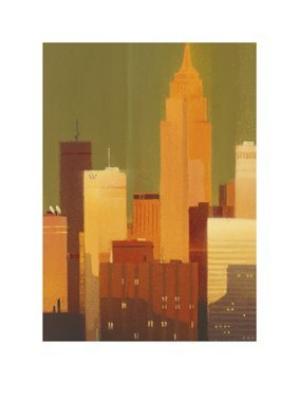 Empire State art print by Xavier Carbonell