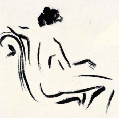 Figure Study I art print by Cheryl Roberts