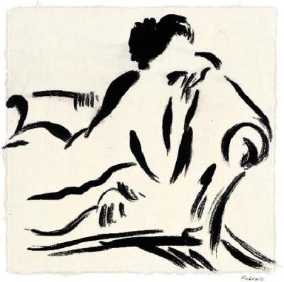 Figure Study II art print by Cheryl Roberts