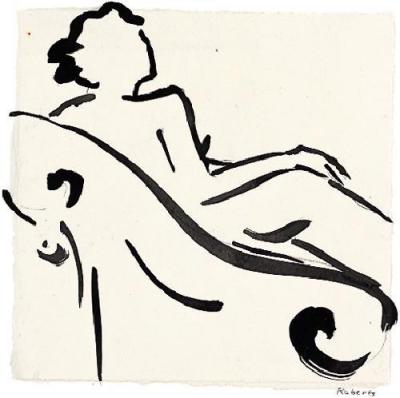 Figure Study IV art print by Cheryl Roberts