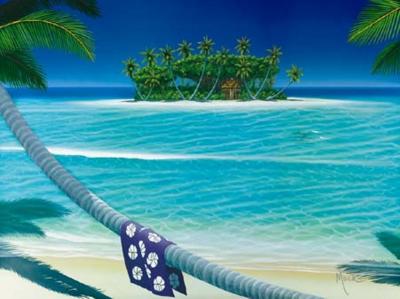 Gilligan's Island art print by Dan Mackin