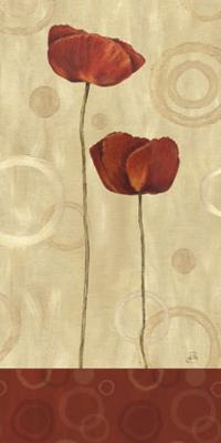 Pop Art Poppies I