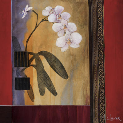 Orchid Lines I art print by Don Li-Leger