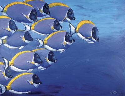 Serenely, Beautifully art print by Keith Siddle
