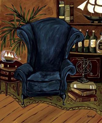 Cozy Den IV art print by Krista Sewell