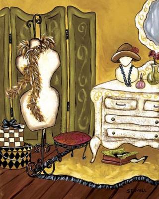 Dressing Room II art print by Krista Sewell