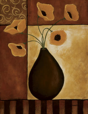 Golden Glow I art print by Krista Sewell
