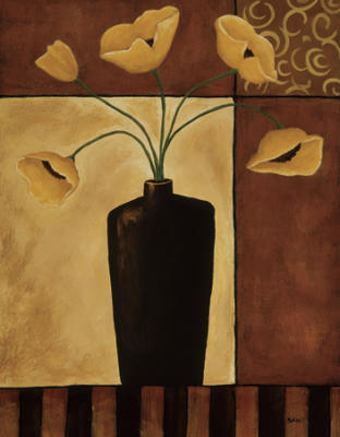 Golden Glow II art print by Krista Sewell