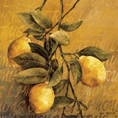 Lemon Branch art print by Linda Thompson